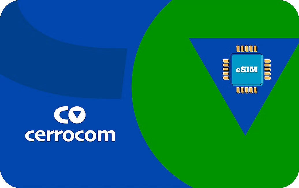 eSIM kártya - El Salvador - Cerrocom 1 GB 7 nap 8 US dollár