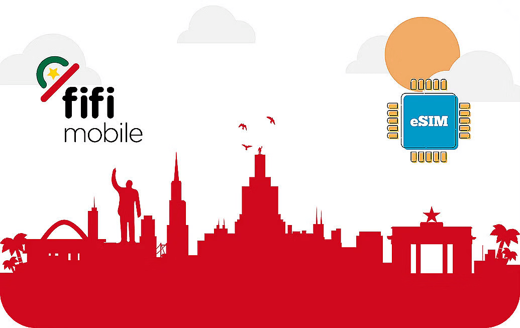 eSIM kártya - Ghána - Fifi Mobile 10 GB 30 nap 29 US dollár