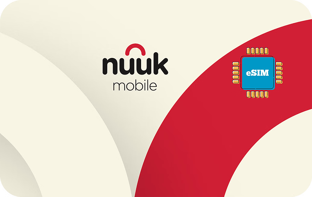 eSIM kártya - Grönland - Nuuk Mobile 1 GB 7 nap 9 US dollár