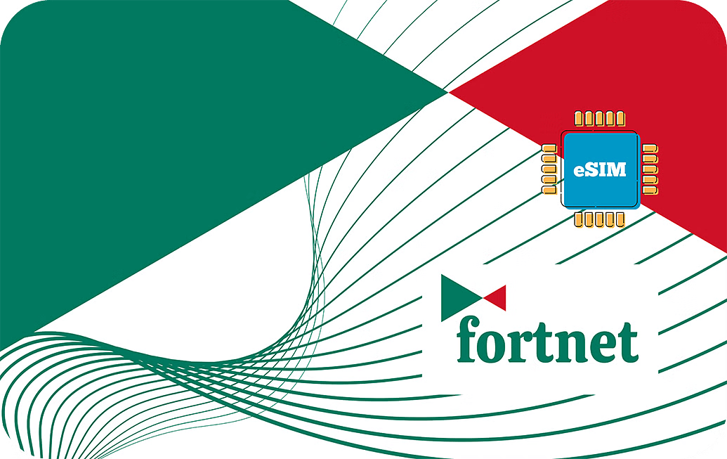 eSIM kártya - Grenada - Fortnet 3 GB 30 nap 21 US dollár