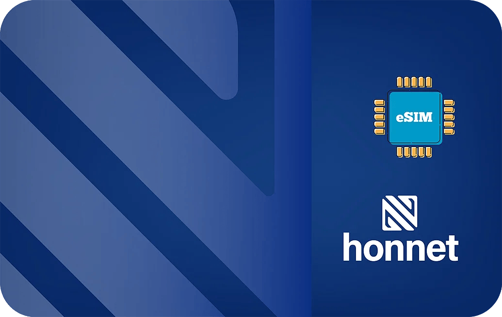 eSIM kártya - Honduras - Honnet 3 GB 30 nap 9.5 US dollár