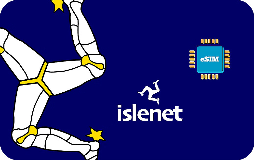 eSIM kártya - Man-sziget - Islenet 1 GB 7 nap 5 US dollár