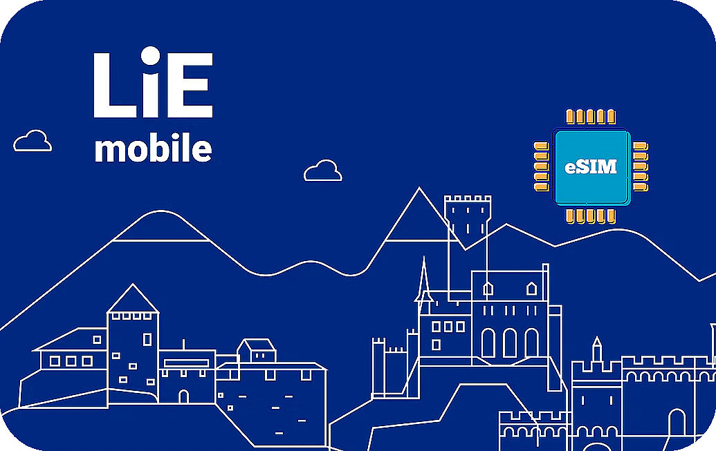 eSIM kártya - Liechtenstein - Lie Mobile 2 GB 15 nap 7 US dollár