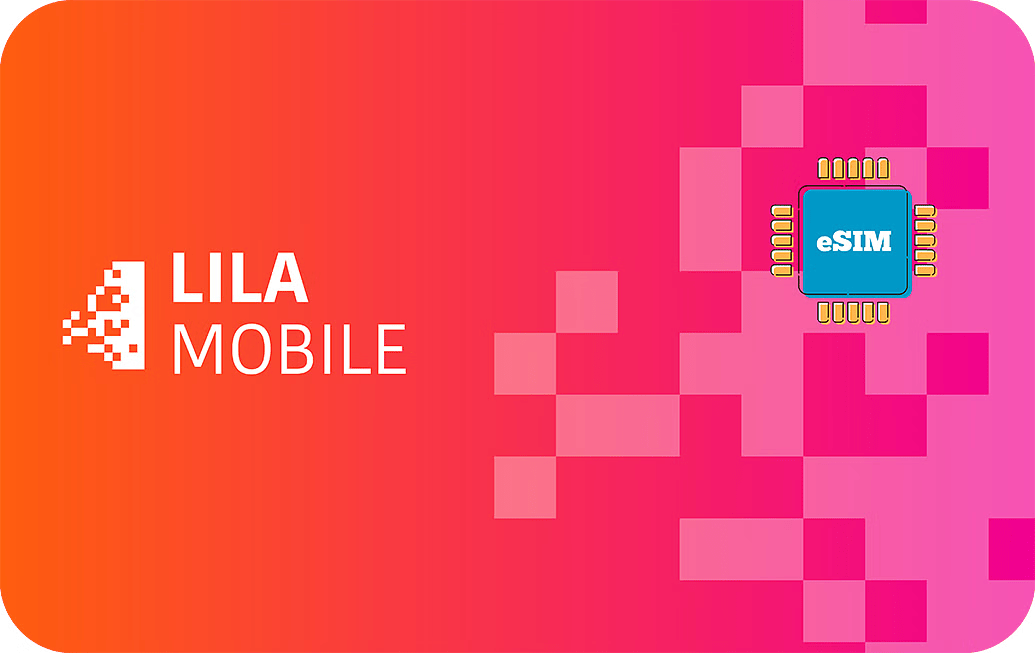 eSIM kártya - Litvánia - Lila Mobile 5 GB 30 nap 13.5 US dollár