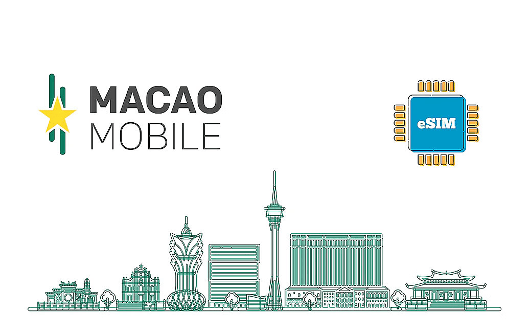 eSIM kártya - Makaó - Macao Mobile 3 GB 30 nap 8.5 US dollár