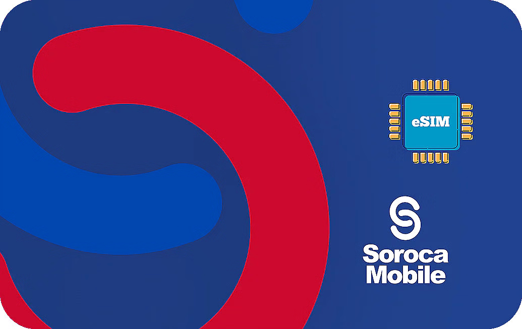 eSIM kártya - Moldova - Soroca Mobile 10 GB 30 nap 30 US dollár