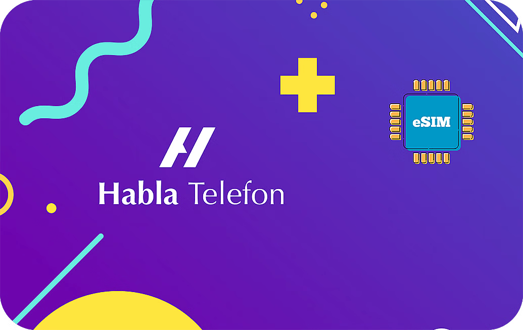 eSIM kártya - Peru - Habla Telefon 2 GB 30 nap 15 US dollár