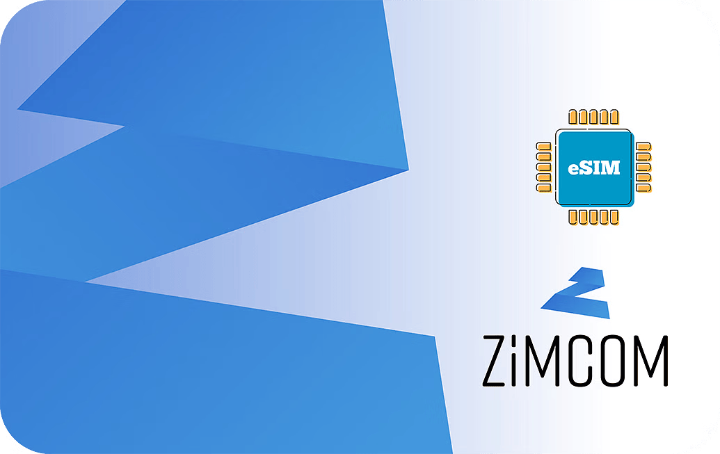 eSIM kártya - Zimbabwe - Zimcom 1 GB 7 nap 9.5 US dollár